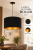 Lampa ROLLER 81259 to czarny zamszowy abażur ze złotym wykończeniem od środka. Jej oszczędny kształt uzupełni nowoczesną jadalnię, salon lub sypialnię. Oprawka: 1 × E27.
