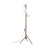 Lampa podłogowa ESTERA WOOD 16045 marki TK-Lighting łączy drewno w kolorze orzecha z trzema białymi szklanymi kloszami. Ma 152 cm wysokości, 3 oprawki G9 i włącznik na przewodzie. Sprawdzi się w salonie i sypialni. Żarówki kupisz osobno.