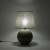 SANTANA OLIVE TK-Lighting 5903 – zielona lampka nocna z jasnym abażurem i ozdobną podstawą. Stonowany oliwkowy kolor komponuje się z drewnem, ecru i naturalnymi tkaninami. Do salonu i sypialni. Barwa światła zależy od żarówki E27.
