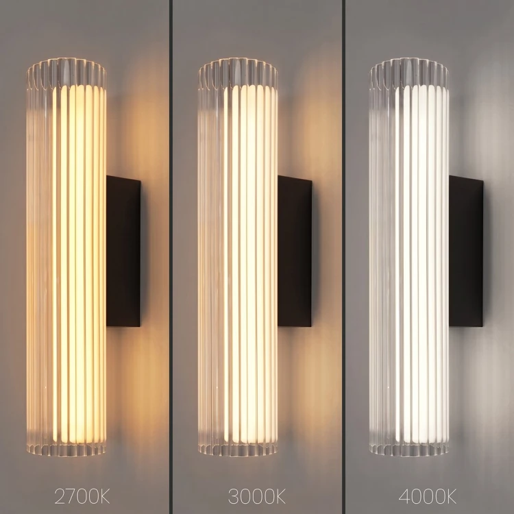 Urządź elegancką strefę przy lustrze z kinkietem TRIVIA ML2722. Czarny metal i ryflowany akryl pasują do wnętrz loftowych. Klosz 30 cm, LED 6W, 510 lm, trzy barwy CCT i IP44. Bez ściemniania. AI