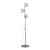 Lampa podłogowa LAVA Sabia 16153 TK-Lighting: beżowy stelaż i 3 koniakowe klosze ze szkła. Do salonu i sypialni, obok sofy lub fotela. Wysokość 151 cm, 3xG9 LED max 8 W na żarówkę. Sprawdź na naszelampy24.pl. AI
