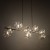 Oświetl wyspę kuchenną lampą LAVA 11037 TK-Lighting. Brązowa listwa i koniakowe szkło pasują do drewna i beżowych frontów. Długość 116 cm, głębokość 33 cm, wysokość 141 cm. 9xG9 LED max 8 W na żarówkę. naszelampy24.pl. AI