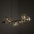 Wybierz lampę LAVA Brown TK-Lighting 11033 nad wyspę kuchenną lub barek. Siedem szklanych kloszy i brązowy stelaż podkreślą wnętrze z drewnem i beżami. Oprawki 7×G9, maks. 8 W LED każda. Wymiary 90×33×156 cm.