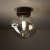 Brązowy plafon LAVA 11034 TK-Lighting z transparentnym koniakowym kloszem pasuje do salonu, sypialni i holu. Wymienna żarówka G9 LED maks. 10 W pozwala dobrać barwę i jasność światła. IP20, gwarancja producenta 2 lata.