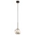LAVA Brown TK-Lighting 11025 to dekoracyjna lampa wisząca z organicznym szklanym kloszem Ø15 cm. Dobierz żarówkę G9 LED do 8 W i barwę światła do wnętrza. Ściemnianie wymaga odpowiedniej żarówki i ściemniacza. IP20