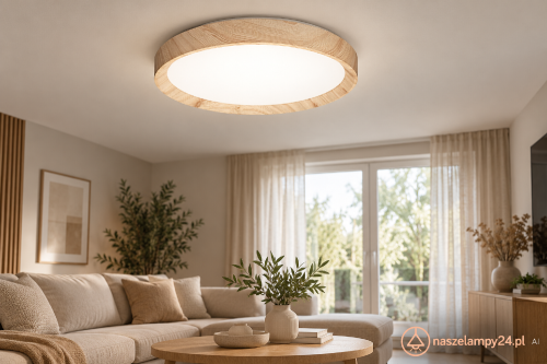 Plafon sufitowy LED 36W 4000K to funkcjonalna lampa do wnętrz mieszkalnych. Strumień światła 3600 lm gwarantuje dobre doświetlenie, a nowoczesny design sprawdzi się w salonie, jadalni i biurze.