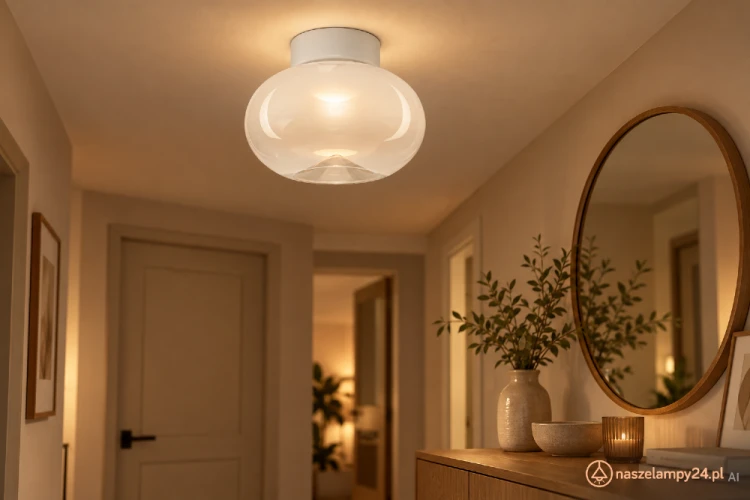 Lampa sufitowa VASO White ML1410 łączy metal i szkło z białym wykończeniem. Kompaktowy plafon Ø18 cm emituje ciepłe światło 3000K. LED 4W, 388 lm. Do niewielkich wnętrz i jako oświetlenie dodatkowe.
