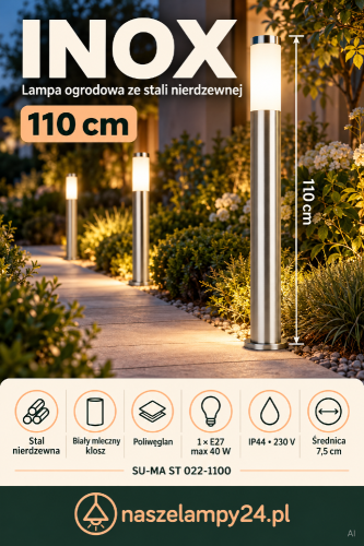 Lampa ogrodowa INOX 110 cm.png