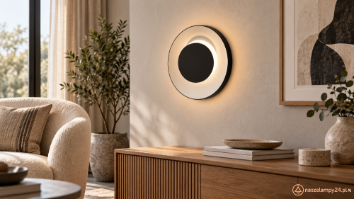 Elegancka lampa ścienna w salonie.png