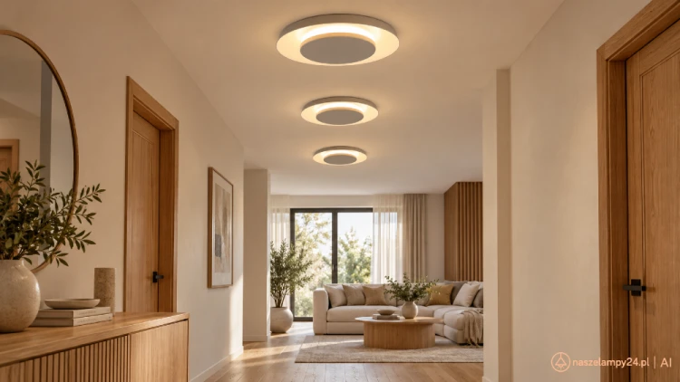 Szukasz beżowej lampy na ścianę lub sufit? PIATTINO ML2965 ma 25 cm średnicy i tylko 4 cm wysokości. LED 15W CCT pozwala wybrać światło ciepłe, neutralne lub zimne. Metal i akryl, kolor taupe, IP20, bez ściemniania.