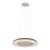Lampa wisząca PIATTINO Milagro ML2967 w beżowym kolorze taupe to oświetlenie nad stół lub wyspę kuchenną. LED 30W, wybór barwy CCT 3000/4000/6000K, średnica 40 cm i regulacja wysokości 30–130 cm. IP20, bez ściemniania.