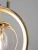 Lampa NOVA Elem DRS8202/1 TR zachwyca połączeniem złota, szklanej kuli i ringu LED. Do salonu, sypialni lub nad wyspę kuchenną. Szerokość 25 cm, wysokość 25–125 cm. E14 maks. 40W + LED 5W, 333 lm, barwa 3000–6000K. Bez pilota.
