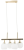 Lampa wisząca PIRAN Elem 2208/4A TR łączy złotą listwę z czterema białymi kloszami ze szkła. Sprawdzi się nad stołem, wyspą kuchenną lub barkiem. Oprawki 4xE27, szerokość 62 cm, regulowana wysokość 32–103 cm. Wykonanie: metal i szkło.