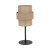 Lampka stołowa CALISTO TK-Lighting 5404 z jutowym abażurem i czarnym stelażem to przytulny dodatek do wnętrz boho. Idealna na stolik nocny lub komodę. Wymiary 20 × 20 × 38 cm, 1×E27, maks. 15 W LED. Bez żarówki.