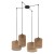Lampa wisząca JUTA TK-Lighting 6585 z czterema jutowymi abażurami podkreśli styl boho. Konstrukcja typu pająk pozwala rozmieścić zwisy na suficie. Wysokość 210 cm, 4×E27, maks. 4×15 W LED. Żarówki poza zestawem.