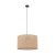 Szukasz lampy nad okrągły stół? JUTA 6582 TK-Lighting łączy naturalny beż abażuru z czarnym przewodem. Pasuje do jadalni i salonu boho. Wymiary 50 × 50 × 125 cm, 3×E27. Żarówki należy dokupić osobno.