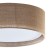 JUTA TK-Lighting 6584 to plafon boho z abażurem w odcieniu beżu. Lampa sufitowa o średnicy 60 cm i wysokości 17 cm pasuje do drewna i jasnych tkanin. Wybierz cztery żarówki E27 LED i dopasuj oświetlenie do swojej sypialni. Zobacz model na naszelampy24.pl.