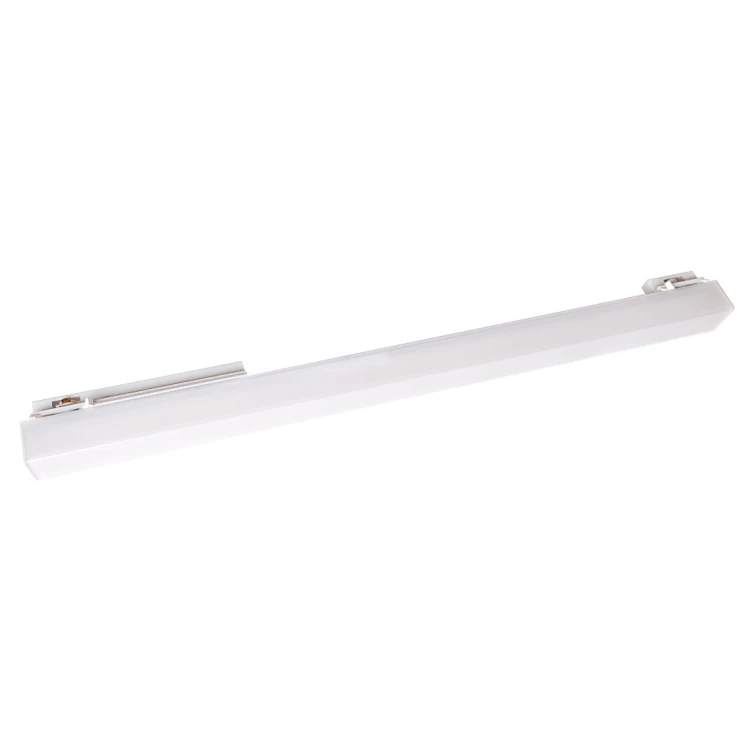 Liniowa lampa szynowa RULER 1F 60 cm subtelnie uzupełni biały sufit. Moc 18W LED, strumień 1980 lm i funkcja 3CCT sprawdzą się w salonie, garderobie oraz biurze. Szeroki kąt świecenia 220°, IP20.