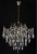 Żyrandol kryształowy RAMONA 4x60W patyna Venti to elegancka lampa sufitowa z metalu i szkła. Ozdobiona kryształami pięknie rozprasza światło. Średnica 46 cm, wysokość 74 cm. Oprawki 4xE27 do 60W, kompatybilna z LED. Idealna do salonu, jadalni i sypialni
