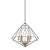 Lampa wisząca MARESMO Italux 6xE14 łączy czarny metal ze złotymi detalami. Geometryczny, ażurowy klosz o średnicy 65 cm efektownie prezentuje się nad stołem, wyspą kuchenną lub w salonie. Wysokość regulowana do 119 cm.