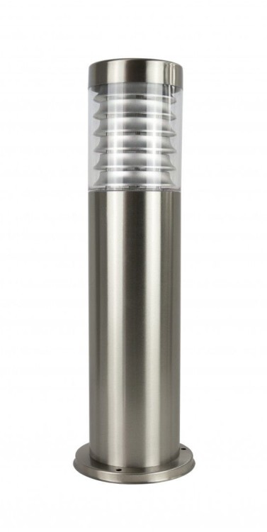 Lampa ogrodowa ze stali nierdzewnej w kolorze inox o wysokości 50cm na jedną żarówkę E27. Wysoka jakość wykonania, nowoczesny design. Gwarantowana satysfakcja na lata.