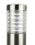Lampa ogrodowa ze stali nierdzewnej w kolorze inox o wysokości 50cm na jedną żarówkę E27. Wysoka jakość wykonania, nowoczesny design. Gwarantowana satysfakcja na lata.