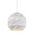 Lampa wisząca PALERMO Italux PND-2424-1L-WH ma biały metalowy klosz z geometrycznymi szczelinami. Średnica 32 cm, wysokość klosza 30 cm. Model na żarówkę E27 do 40W sprawdzi się nad stołem, wyspą, barkiem i blatem.