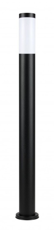 Lampa ogrodowa INOX SU-MA ST 022-1100 BLACK to czarny słupek 110 cm ze stali nierdzewnej. Biały klosz z poliwęglanu, gniazdo 1xE27 max 40 W i IP44 sprawdzą się przy ścieżce, tarasie oraz wejściu do domu. Średnica 7,5 cm, zasilanie 230 V.