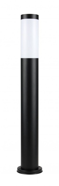 Lampa ogrodowa INOX SU-MA ST 022-650 BLACK to czarny słupek 65 cm ze stali nierdzewnej z białym kloszem z poliwęglanu. Oświetli ścieżkę, rabaty i taras. Gniazdo 1xE27 max 40 W, IP44, 230 V. Średnica 7,5 cm. Żarówka do kupienia osobno.