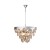 Lampa wisząca GRACE ML5993 Milagro zachwyca chromowanym wykończeniem i kaskadą kryształowych elementów. Sześć oprawek E14 oraz regulowana wysokość 50–100 cm sprawiają, że doskonale prezentuje się nad stołem, w salonie i jadalni.