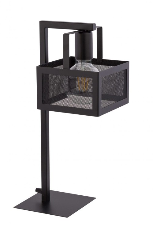 Nowoczesna lampka ALBERT 1pł. marki Sigma w kolorze czarnym to połączenie minimalistycznego designu i industrialnego charakteru. Wykonana ze stali, świetnie sprawdzi się jako oświetlenie dodatkowe w domu lub biurze