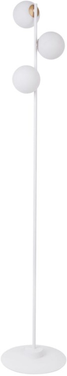 Nowoczesna lampa GAMA biała Sigma 50204 z trzema źródłami G9 LED łączy minimalizm i elegancję. Idealna do wnętrz w stylu nowoczesnym i skandynawskim. Biała stalowa konstrukcja i kuliste klosze tworzą efektowny design.