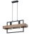 Lampa sufitowa ROBIN 2x60W drewno czarna Sigma to eleganckie połączenie stali i naturalnego drewna. Idealna nad stół lub wyspę kuchenną. Prosta forma i ciepły klimat sprawiają, że doskonale pasuje do wnętrz loftowych i nowoczesnych.