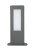 Lampa stojąca EVO 30 cm SU-MA to nowoczesne oświetlenie ogrodowe z aluminium i poliwęglanu w kolorze grafitowym. 8W LED, 560 lm, barwa 4000K, IP54. Dwukierunkowe świecenie idealnie rozświetla taras, podjazd czy ścieżkę, łącząc elegancję i funkcjonalność