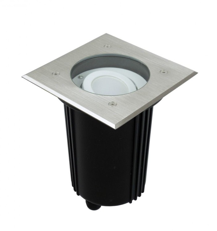 Lampa najazdowa MIX SU-MA 6725 D to kwadratowa oprawa gruntowa GU10 z regulowanym kątem światła. IP67 i szkło hartowane zapewniają odporność na wodę, pył oraz najechanie samochodem. Do podjazdu, ogrodu i elewacji. Żarówki brak.