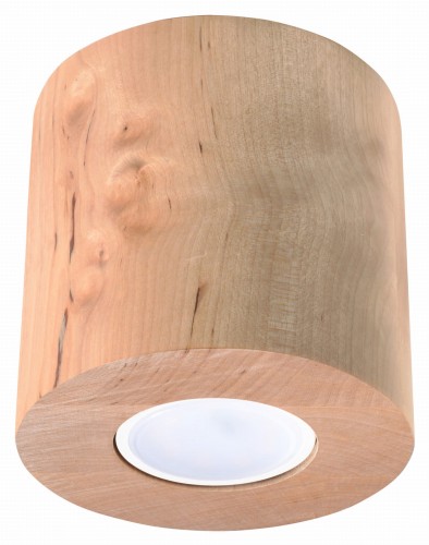 Plafon ORBIS SL.0492 z naturalnego drewna to nowoczesne oświetlenie sufitowe z oprawą GU10. Minimalistyczna forma doskonale sprawdzi się w korytarzu, przedpokoju, salonie oraz wnętrzach skandynawskich i japandi.