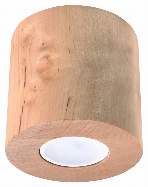 Plafon ORBIS SL.0492 z naturalnego drewna to nowoczesne oświetlenie sufitowe z oprawą GU10. Minimalistyczna forma doskonale sprawdzi się w korytarzu, przedpokoju, salonie oraz wnętrzach skandynawskich i japandi.
