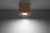 Minimalistyczna lampa sufitowa QUAD Sollux GU10 wyróżnia się eleganckim wykończeniem z naturalnego drewna. Kompaktowa kostka świetnie prezentuje się w salonie, korytarzu lub sypialni, podkreślając nowoczesny charakter wnętrza