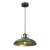 Zielono-złota lampa wisząca FELIX Milagro 1xE27 to stylowa propozycja nad stół lub wyspę kuchenną. Metalowa konstrukcja i złote wnętrze dodają elegancji.