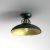 Stylowa lampa FELIX 1xE27 to perfekcyjne połączenie jakości i designu. Złote wnętrze dodaje ciepła, a zielona obudowa elegancji.