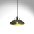 Lampa FELIX MLP7709 to nowoczesne oświetlenie łączące zielony mat z połyskiem złota. Idealna do kuchni, jadalni, salonu lub restauracji.