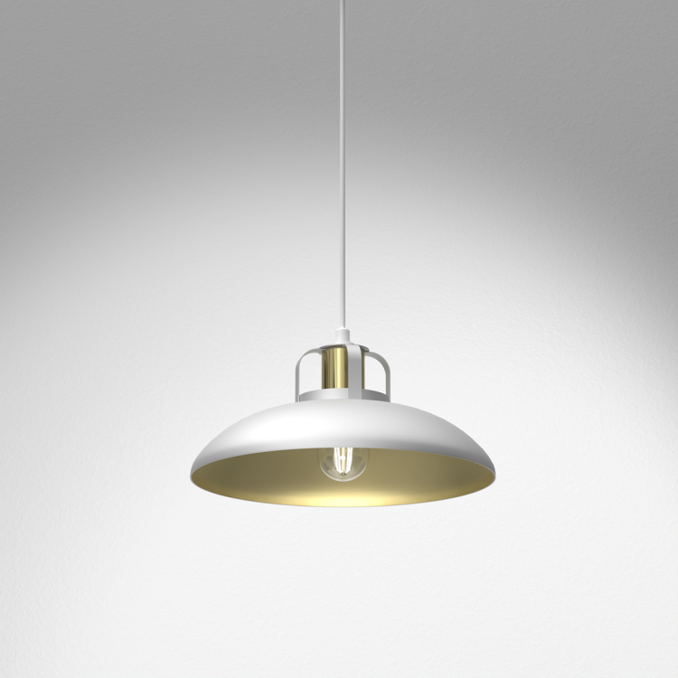 Nowoczesna lampa FELIX MLP7704 o średnicy 30 cm i regulowanej wysokości do 90 cm świetnie dopełni aranżacje w stylu scandi, glamour lub modern classic.