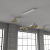 FELIX WHITE/GOLD Milagro to elegancka lampa o minimalistycznym designie. Złote wnętrze klosza delikatnie ociepla światło, tworząc przyjemną atmosferę.