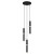 Lampa wisząca ISIDORA 3xGU10 Italux zachwyca nowoczesnym designem i eleganckim połączeniem szarości z chromowanymi detalami. Trzy zwisy tworzą efektowną kompozycję świetlną idealną nad stół, wyspę kuchenną lub do salonu.