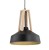 Lampa sufitowa DROP czarna z drewnem 1xE27 60W Alfa 60284 to nowoczesne i stylowe oświetlenie do kuchni lub jadalni. Połączenie metalu i drewna tworzy elegancki design, idealny do wnętrz skandynawskich, loftowych i minimalistycznych