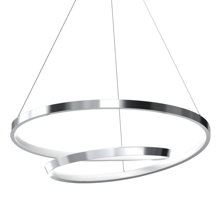 Stylowa lampa sufitowa LUCERO Milagro 48W LED doskonale podkreśli nowoczesny charakter salonu lub jadalni. Chromowane wykończenie, regulowana wysokość oraz neutralna barwa światła 4000K zapewniają komfort i elegancję.