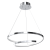 Lampa sufitowa LUCERO ML7949 Milagro to nowoczesna lampa LED w chromowanym wykończeniu. Designerskie ringi oraz neutralna barwa światła 4000K doskonale sprawdzą się w salonie, jadalni lub nowoczesnej kuchni