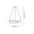 Lampa wisząca LUCERO chrom 48W LED Milagro to połączenie minimalistycznego designu i funkcjonalności. Neutralne światło 4000K oraz regulowana wysokość sprawiają, że model idealnie pasuje do nowoczesnych wnętrz.