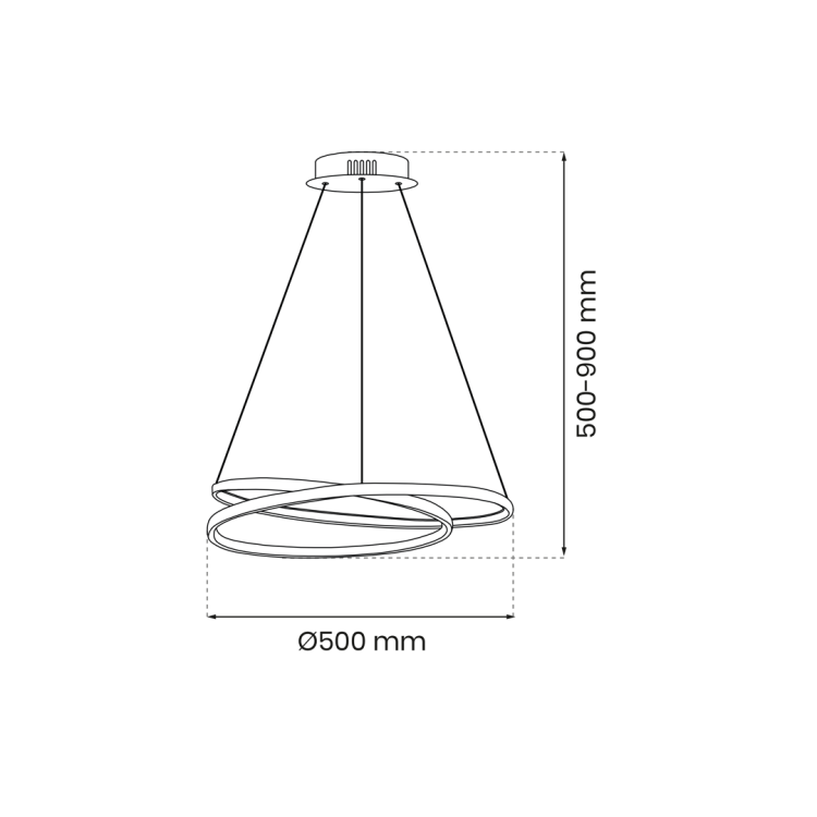 Lampa wisząca LUCERO chrom 48W LED Milagro to połączenie minimalistycznego designu i funkcjonalności. Neutralne światło 4000K oraz regulowana wysokość sprawiają, że model idealnie pasuje do nowoczesnych wnętrz.