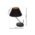 Lampa stołowa VICTORIA BLACK Milagro o wysokości 50 cm to połączenie elegancji i funkcjonalności. Doskonale sprawdzi się w salonie, sypialni, gabinecie oraz hotelowym wnętrzu. Oprawa E27 pozwala stosować żarówki LED.